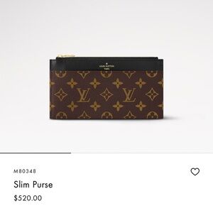 Louis Vuitton Monogram Slim Purse